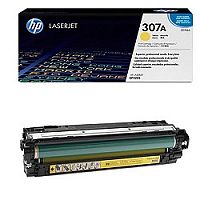 HP 307A Yellow LaserJet Toner Cartridge CE742A HP 307A Yellow LaserJet Toner Cartridge CE742A